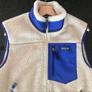 Men’s Sherpa Patagonia Winter Retro Pile Vest